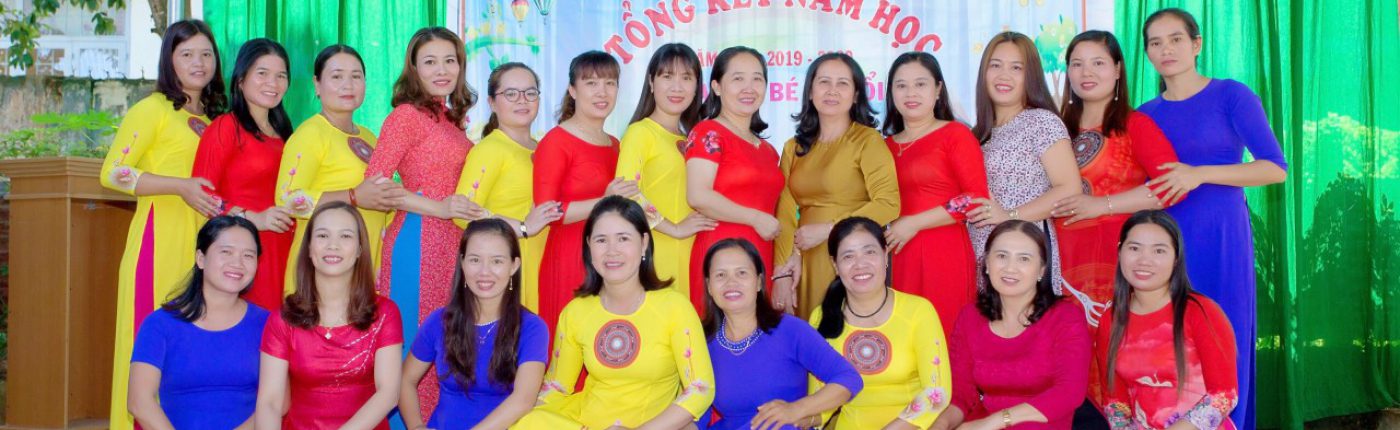 Tập thể CB -GV – NV Trường Mẫu Giáo Bình Minh