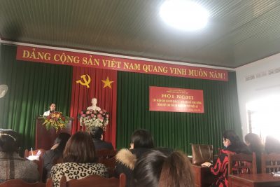 Hội nghị tập huấn cho cán bộ quản lý, giáo viên về tăng cường tiếng việt cho trẻ em người dân tộc thiểu số