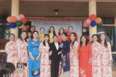 Lễ khai giảng trường Mẫu Giáo Bình Minh
