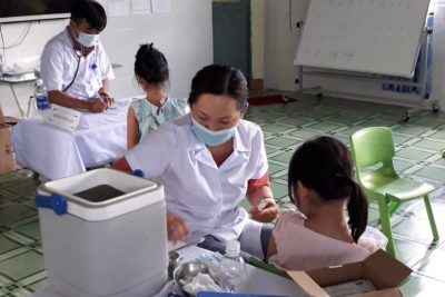 Thực hiện công văn số 289/phòng giáo dục đào tạo ngày 7 tháng 5  2021, về việc phối hợp tiêm vắcxin uốn ván -bạch hầu giảm liều cho trẻ em từ 49 tháng tuổi đến người lớn trưởng thành không giới hạn tuổi , năm 2021.
