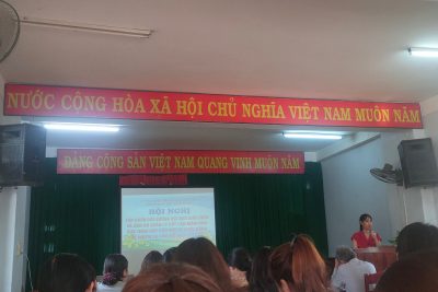 Hội nghị tập huấn bồi dưỡng đội ngũ giáo viên và cán bộ quản lý cốt cán mầm non dựa trên tiếp cận mới về chức năng và nhiệm vụ của đội ngũ cốt cán. Từ ngày 28-30/3/2023